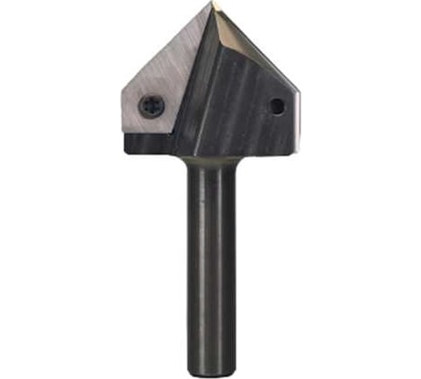 Фреза V-образная 90 градусов (41.3 мм, 85 мм, хвостовик 12 мм) со сменными ножами ROTIS 1469020512