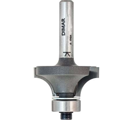 Фреза фаска радиусная (R 12 мм, 61 мм, хвостовик 8 мм) Dimar 1099195