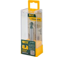 Фреза пазовая галтельная (10х9х60.4 мм) FIT 3623-080910