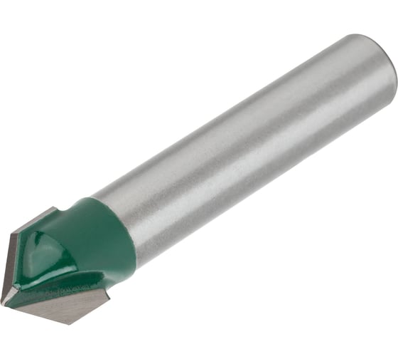 Фреза пазовая V-образная (10х10х46.5 мм) FIT 3603-081010