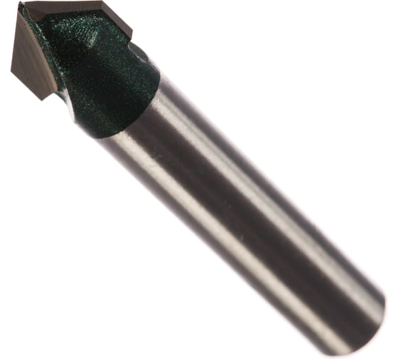 Фреза пазовая V-образная (10х10х46.5 мм) FIT 3603-081010