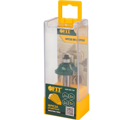 Фреза кромочная калевочная с подшипником (29х11х54 мм) FIT 3609-081129