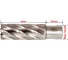 Сверло корончатое HSS 26x55 мм, Weldon 19 AktiTool 70155026 2