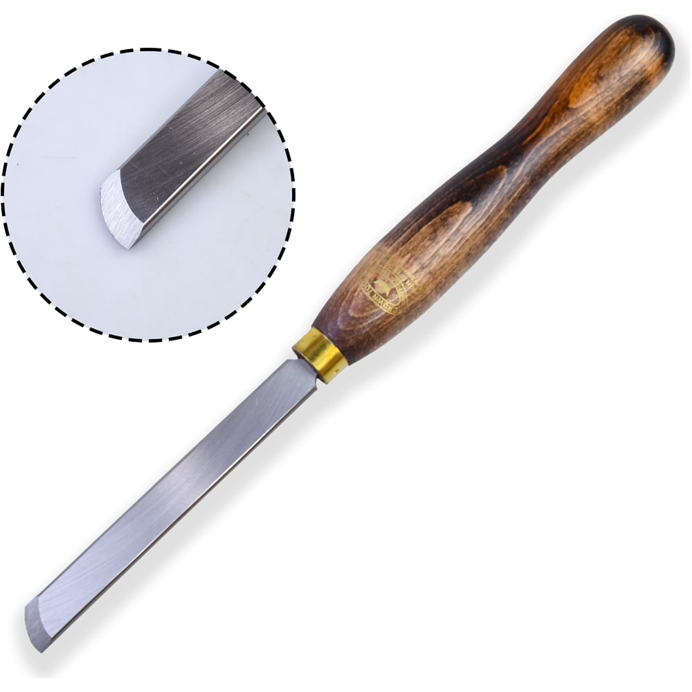 Резец токарный Rolled Edge Radius Skew 19 мм, рукоять 216 мм GROWN