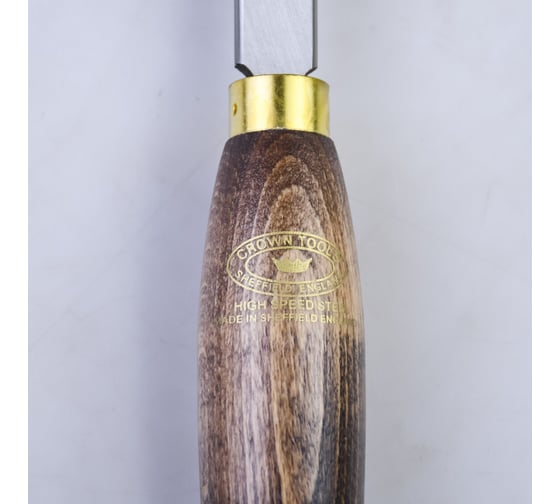 Резец токарный Rolled Edge Radius Skew 19 мм, рукоять - 216 мм GROWN TOOLS М00012457