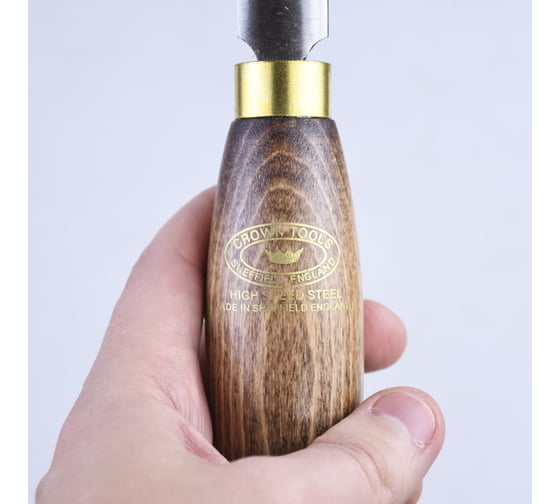 Резец токарный Oval Skew Chisel 19 мм, рукоять - 216 мм GROWN TOOLS М00005022