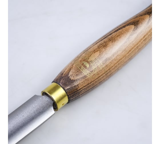 Резец токарный Oval Skew Chisel 25 мм, рукоять - 216 мм GROWN TOOLS М00002927