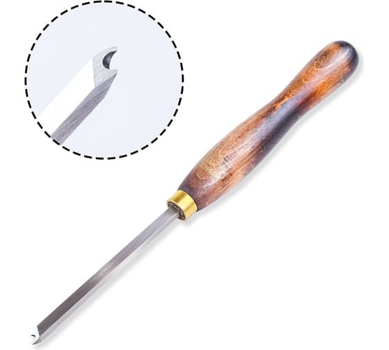 Резец токарный Captive Ring Tool 6 мм, рукоять - 216 мм GROWN TOOLS М00003812