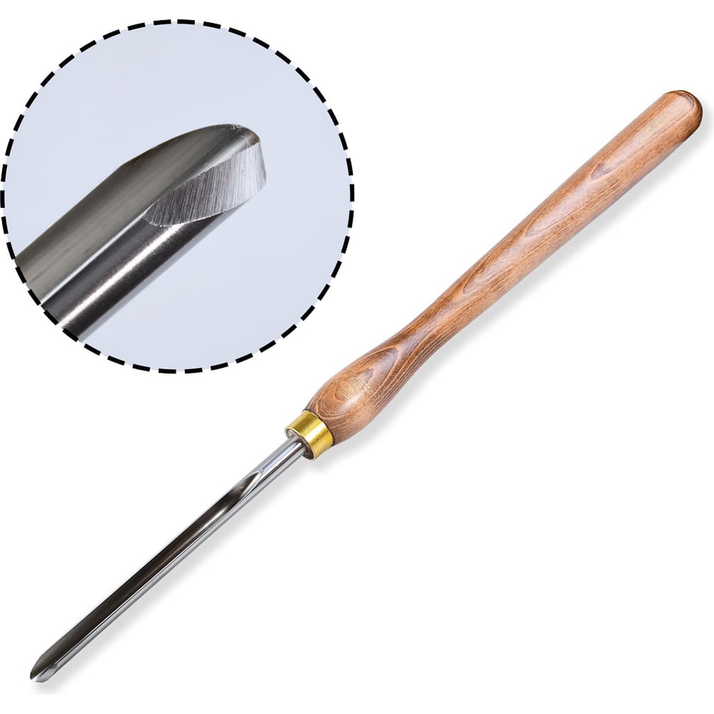 Резец токарный Bowl Gouge "Ellsworth" 13 мм, рукоять 430 мм GROWN TOOLS ...