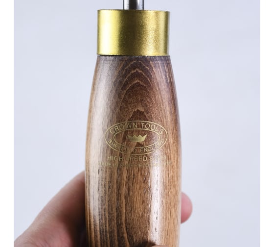 Резец токарный Bowl Gouge 6 мм, рукоять 354 мм GROWN TOOLS М00002925