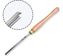 Резец токарный Bowl Gouge 10 мм, рукоять 354 мм GROWN TOOLS М00006097