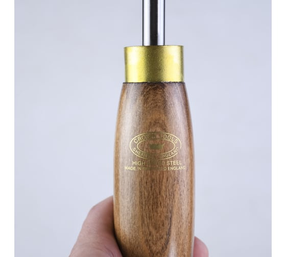 Резец токарный Bowl Gouge 10 мм, рукоять 354 мм GROWN TOOLS М00006097