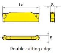 Пластина ZRED025-MG YBG202, 10 шт ZCC-CT 00001218398