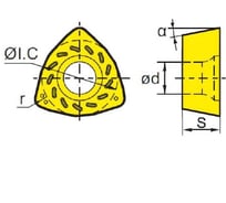 Пластина WPGT060415zsr-pm YBS303, 10 шт ZCC-CT 00001816531