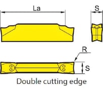 Пластина ZPHD0503-MG YBG302, 10 шт ZCC-CT 00001218378