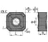 Пластина SNEG1907anr-gr YBD152, 10 шт ZCC-CT 00001215272 1