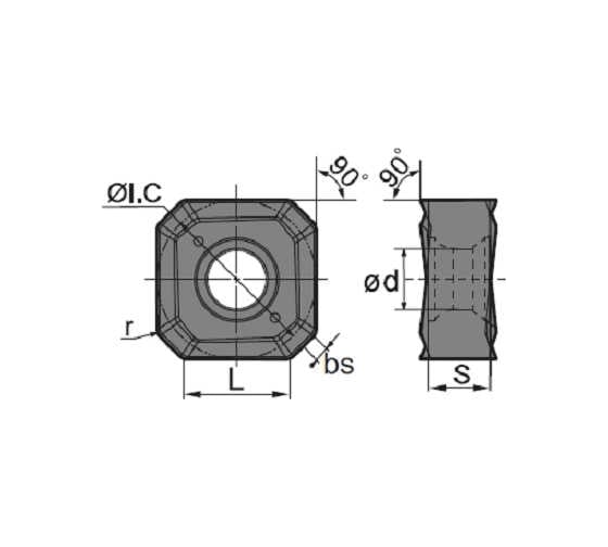 Пластина SNEG1907anr-gr YBM253, 10 шт ZCC-CT 00001215274