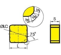 Пластина SNKN1204enn YBD152, 10 шт ZCC-CT 00001215366