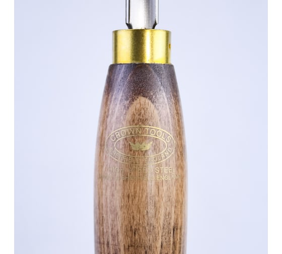 Резец токарный Spindle Gouge European Style, 13 мм, рукоять 216 мм GROWN TOOLS М00002923