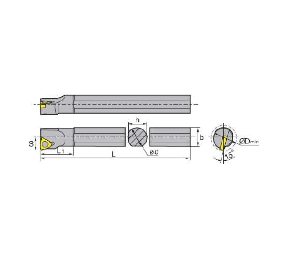 Державка SNR0016M16 ZCC-CT 00001215816