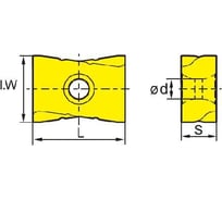 Пластина LNKT2510-zr YBD252 ZCC-CT 00001212078