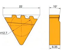 Пластина 10 штук МИЗ ИР-188в