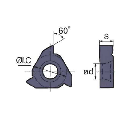 Пластина RT16.01n-1.50gmb YBG205 ZCC-CT 00001522184 1
