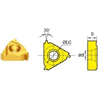 Пластина RT16.01n-2.00tr YBG205 ZCC-CT 00001214121
