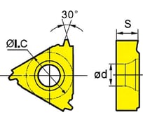 Пластина RT16.01w-1.25gmpb YBG205 ZCC-CT 00001214227
