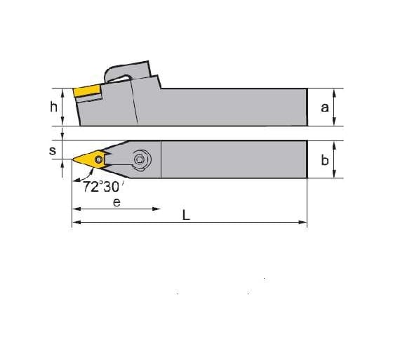 Державка MVVNN2525m16 ZCC-CT 00001212432 1