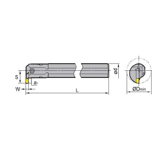 Державка C16m-qbdr04-20 ZCC-CT 00001207908 1