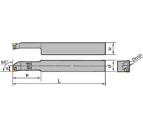 Державка S10m-sclcr06 ZCC-CT 00001214420