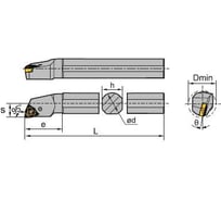 Державка S25q-pwlnr06 ZCC-CT 00001214622