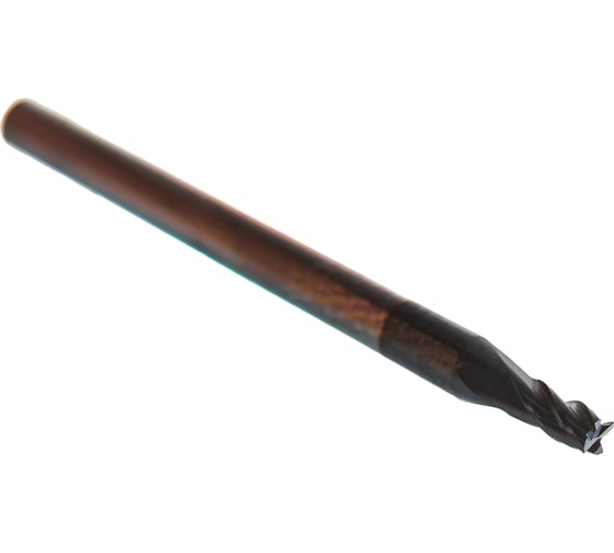 Фреза концевая (2х4x38 мм, ц/х, ВК8, z=4, TiALN) Sekira 00-00000121 1