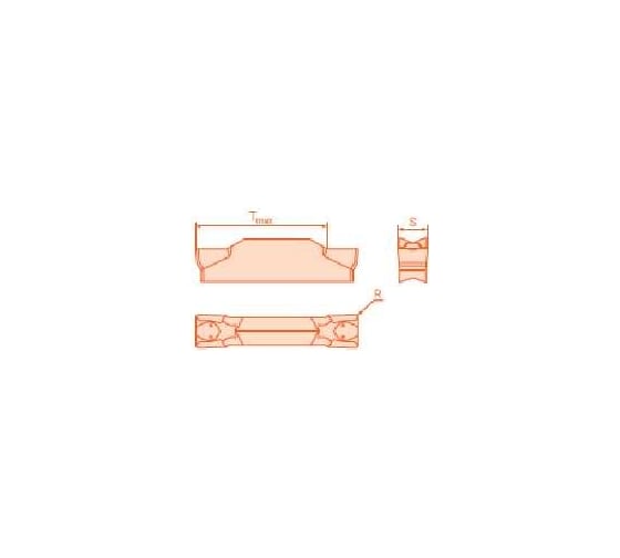 Пластина GDTH40n02 ACP15, 10 шт АКСИС 00001821794