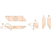Пластина GMFR35-02 APU15, 10 шт АКСИС 00001785338