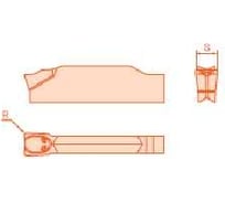 Пластина отрезная GSPU40n02 APM20, 10 шт АКСИС 00001586138
