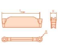 Пластина канавочная GDRU60n30 APM20, 10 шт АКСИС 00001586115