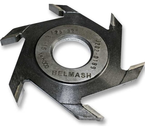 Фреза пазовая дисковая по дереву (125х32х40 мм; Z6) Белмаш RF0111A