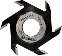 Фреза пазовая с подрезающими зубьями (125х32х14 мм; Z6) Белмаш RF0031A