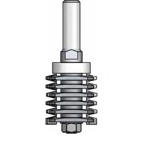 Фреза минишип (39.5х33 мм; S=12 мм) WPW FJ60002 1