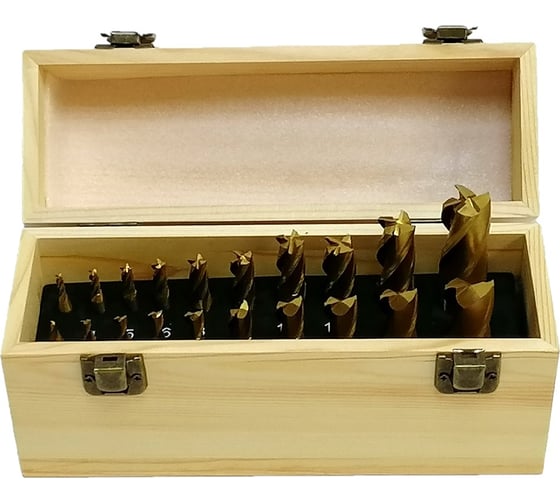 Комплект фрез 3-20 мм, 20 шт AURA TOOLS 20000320