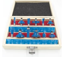 Набор твердосплавных фрез по дереву 12S 12 шт Strong стф-8322