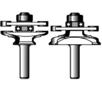 Фреза СТФ-3550 38х21х8 мм, 2 шт Strong стф-35500038