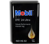 Гидравлическое противоизносное масло DTE 24 ULTRA 16 л MOBIL 155355