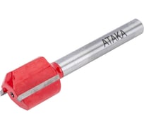 Фреза пазовая прямая (20х19 мм; хвостовик 8 мм) Атака 8141430