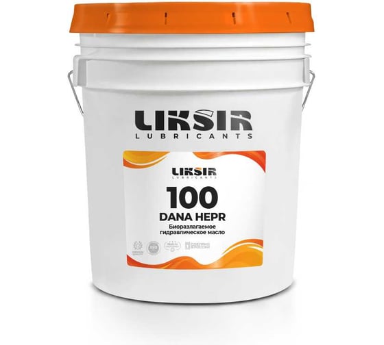 Биоразлагаемое гидравлическое масло на основе PAO DANA HERP 100, 20 л LIKSIR 200407
