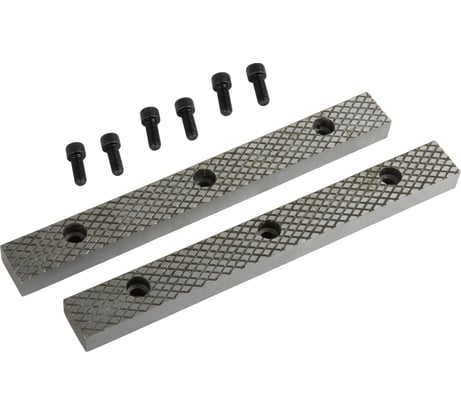 Губки сменные для слесарных тисков, 250 мм WIEDERKRAFT WDK-BJ250