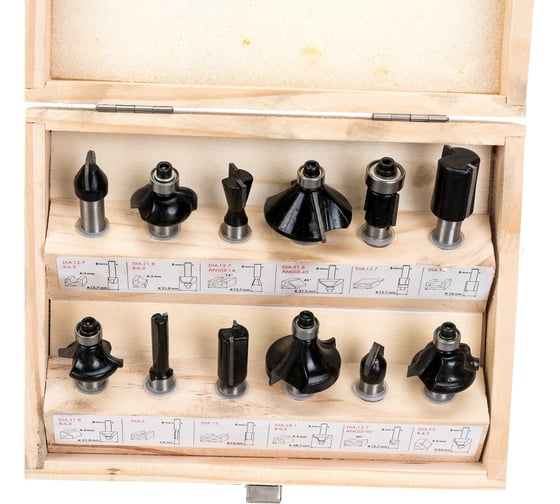 Набор фрез Sturm 9016-RB-S8-12-2 1