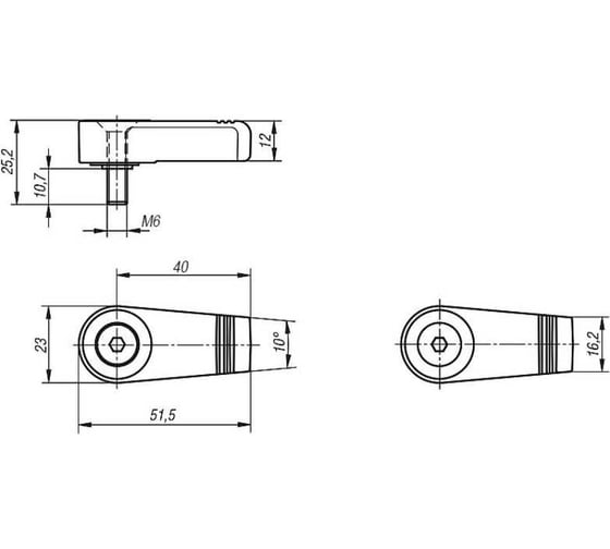 Упор подвижный KIPP K0271.140062X10